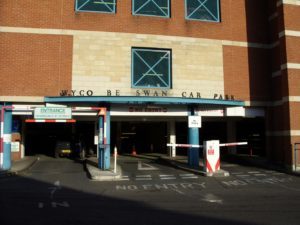 Wycombe Swan Car Park. 2008-12-03